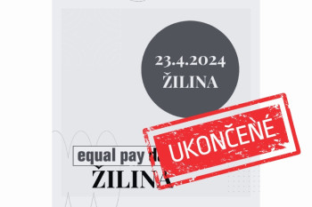 APRĺL 2024 ▪ EQUAL PAY DAY REGIÓN I Žilina