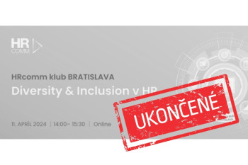 APRÍL 2024 ▪ DIVERSITY & INCLUSION V HR I Online
