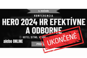 MÁJ 2024 ▪ HERO 2024 I Vyhne I Online