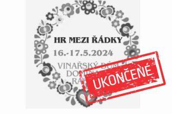 MÁJ 2024 ▪ HR MEZI ŘÁDKY I Rakvice I Česko
