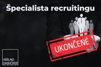 OKTÓBER 2024 ▪ ŠPECIALISTA RECRUITINGU I Bratislava I Online