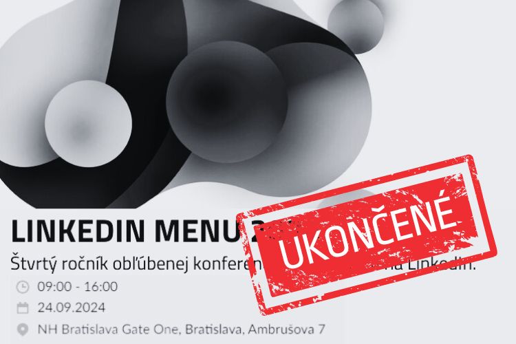 SEPTEMBER ▪  LINKEDIN MENU 2024 I Bratislava