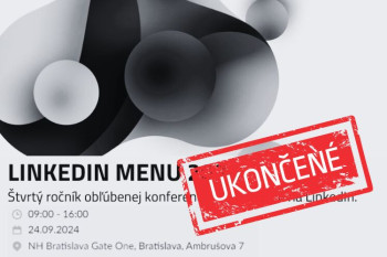 SEPTEMBER ▪  LINKEDIN MENU 2024 I Bratislava