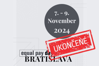NOVEMBER 2024  ▪ EQUAL PAY DAY I Bratislava