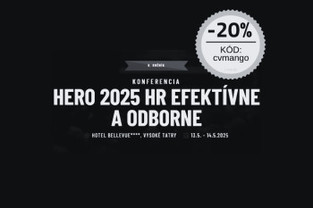 HERO 2025 - HR efektívne a odborne I Vysoké Tatry 