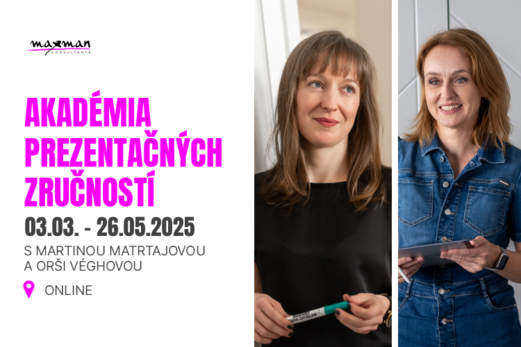 Akadémia prezentačných zručností I Online