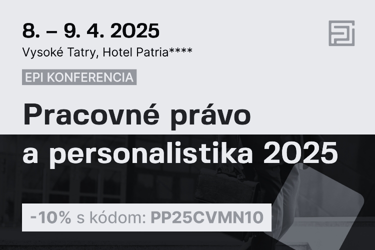 Pracovné právo a personalistika 2025
