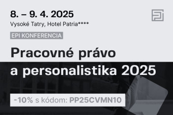 Pracovné právo a personalistika 2025