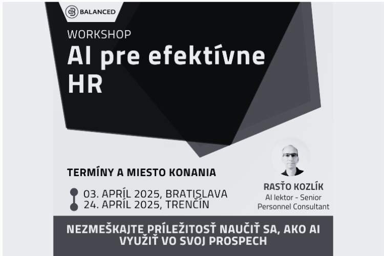 Workshop AI pre efektívne HR
