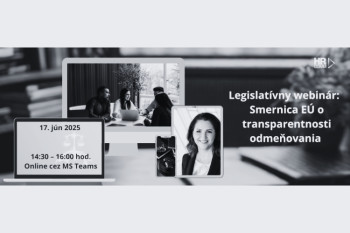 Webinár_Nová smernica EÚ o transparentnosti odmeňovania – Pripravte sa na zmeny