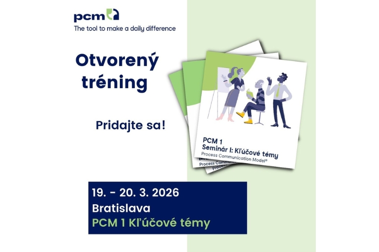 TR&Eacute;NING MET&Oacute;DY PROCESS COMMUNICATION MODEL&reg; I Bratislava