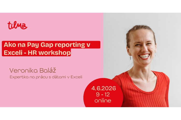 Ako na Pay Gap reporint v Exceli - pratkick&yacute; worskhop pre HR